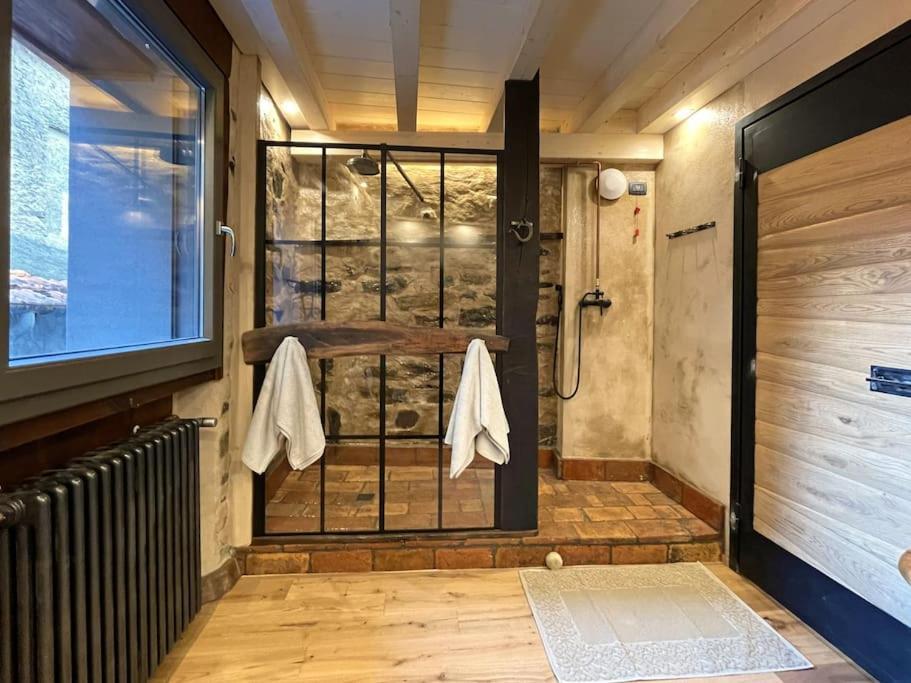 Romantic Home Stone With Amazing View Lake Of Como And Oleandra Laglio Exterior photo