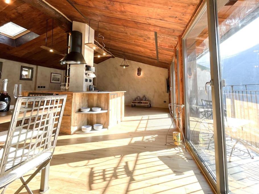 Romantic Home Stone With Amazing View Lake Of Como And Oleandra Laglio Exterior photo